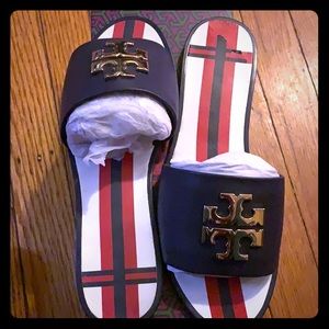 Like New Tory Burch Logo Slides